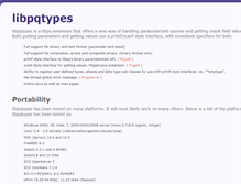 Tablet Screenshot of libpqtypes.esilo.com