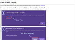 Desktop Screenshot of help.esilo.com