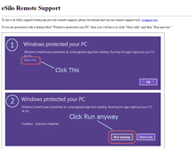Tablet Screenshot of help.esilo.com